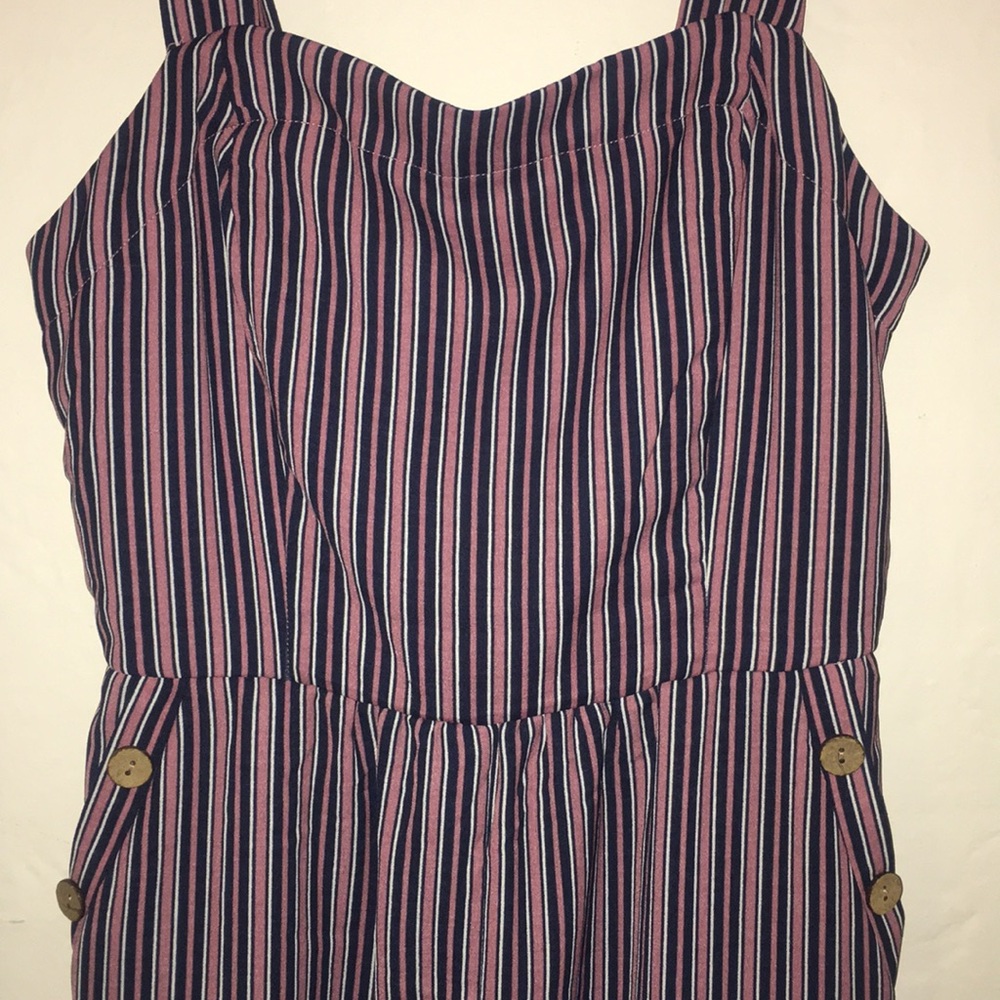 Cute striped jumpsuit!